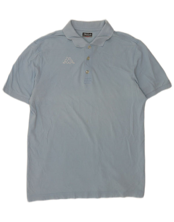 Camisa polo masculina Kappa grande azul