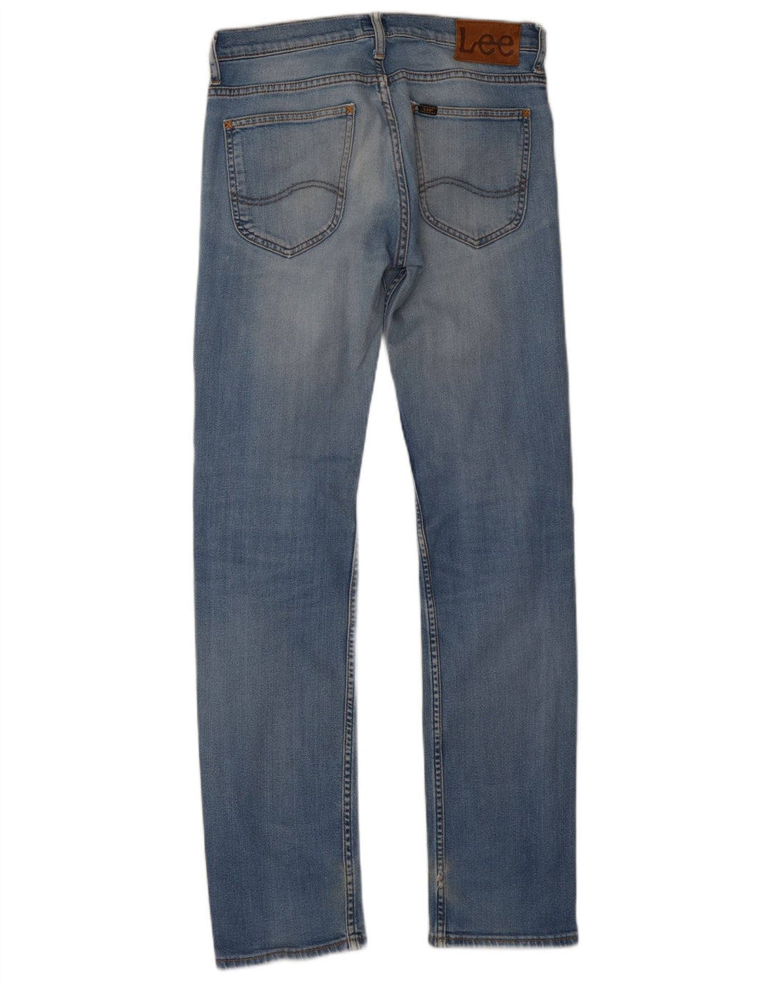 Calça jeans feminina LEE Powell Slim W30 L34 azul algodão