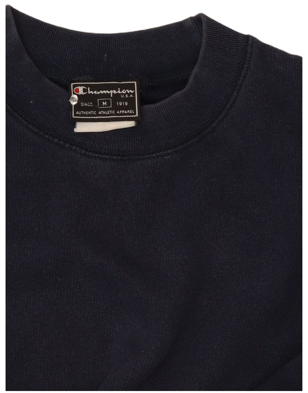 Champion moletom masculino jumper médio azul marinho