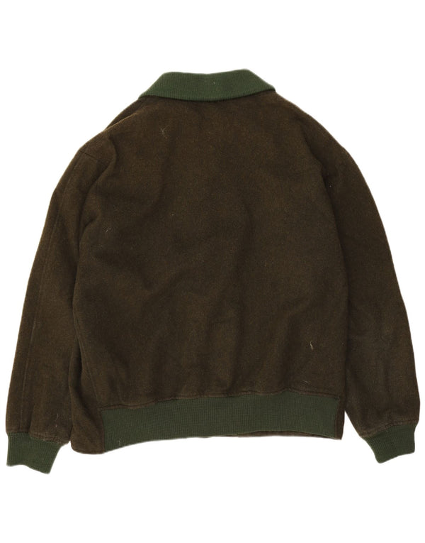 Jaqueta corta-vento masculina Brunik UK 42 XL cáqui