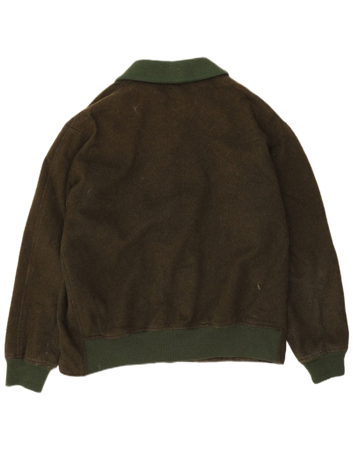 Jaqueta corta-vento masculina Brunik UK 42 XL cáqui