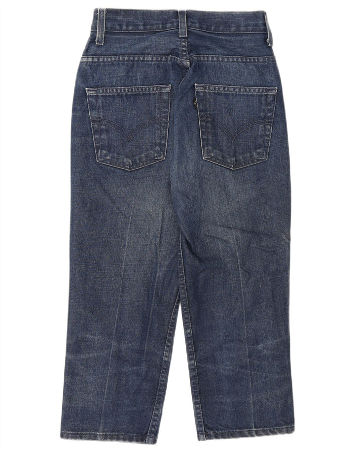 Jeans capri feminino Levi's W25 L20 algodão azul