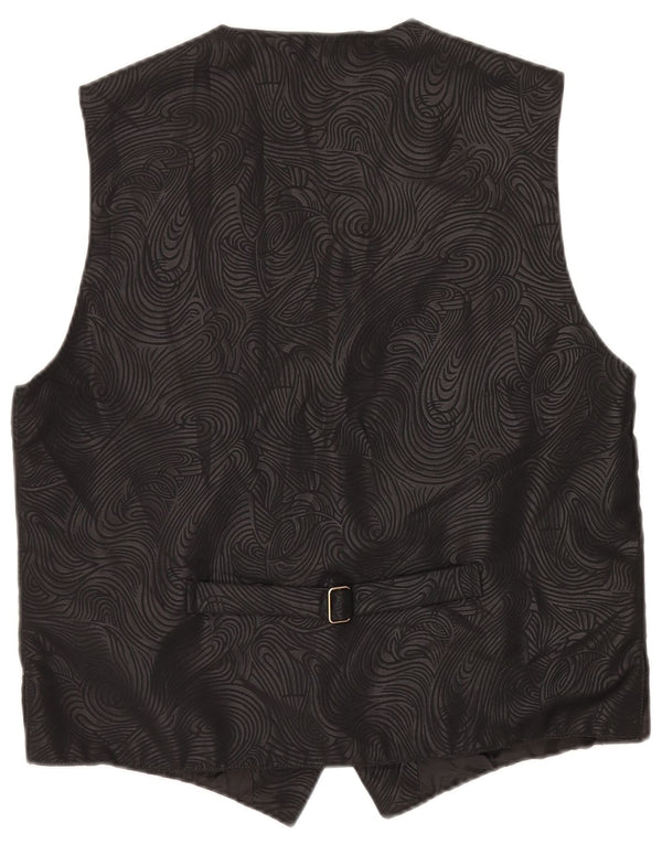 Colete masculino Isacco grande poliéster preto