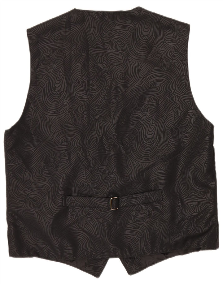 Colete masculino Isacco grande poliéster preto