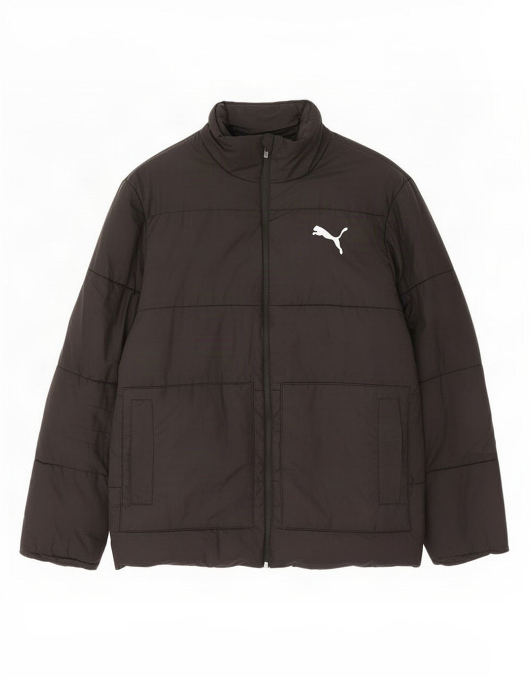 Jaqueta acolchoada masculina Puma UK 38 poliéster preto médio