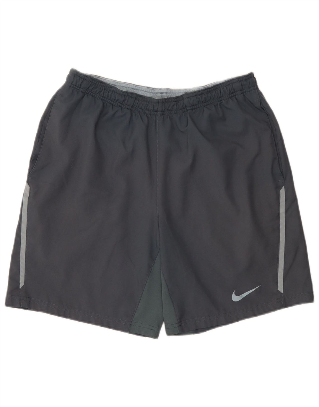 Shorts esportivos masculinos Nike cinza médio