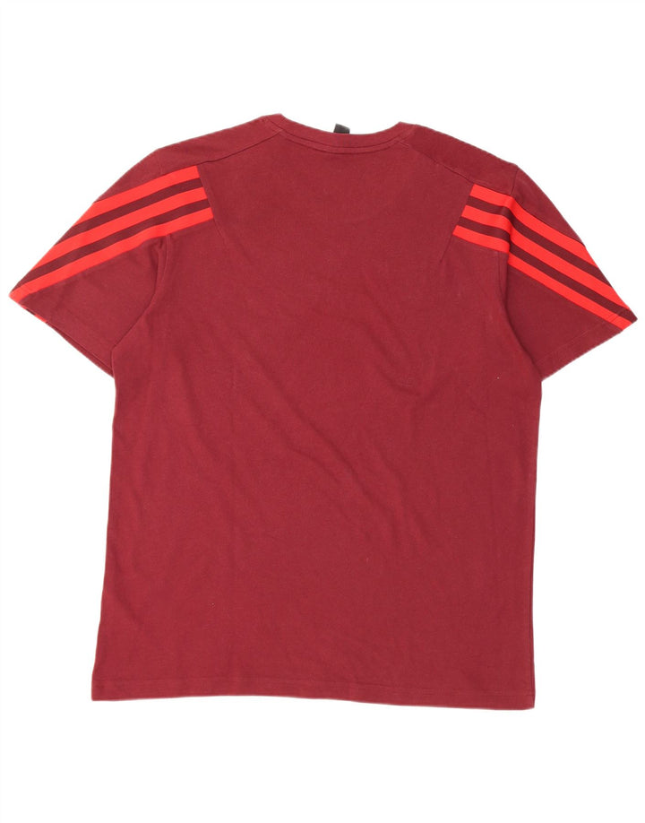 Camiseta Adidas Masculina Primegreen Top Médio Algodão Marrom