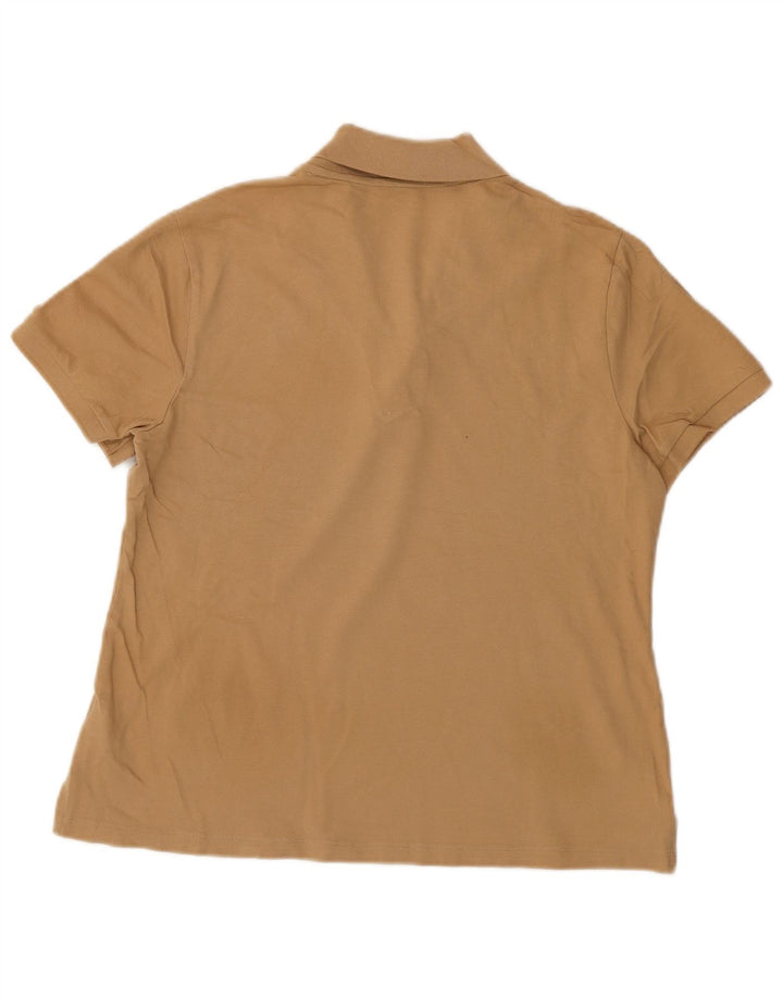 Polo feminino NAUTICA UK 18 XL algodão bege