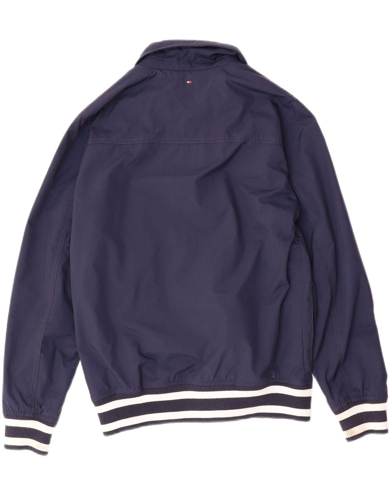 TOMMY HILFIGER Boys Bomber Jacket 13-14 Years Navy Blue Nylon Vintage Tommy Hilfiger and Second-Hand Tommy Hilfiger from Messina Hembry 