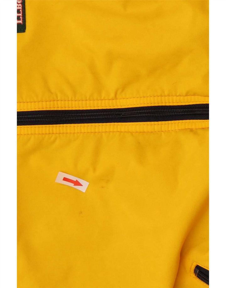 Jaqueta bomber masculina L.L.Bean UK 42 XL amarelo colorblock