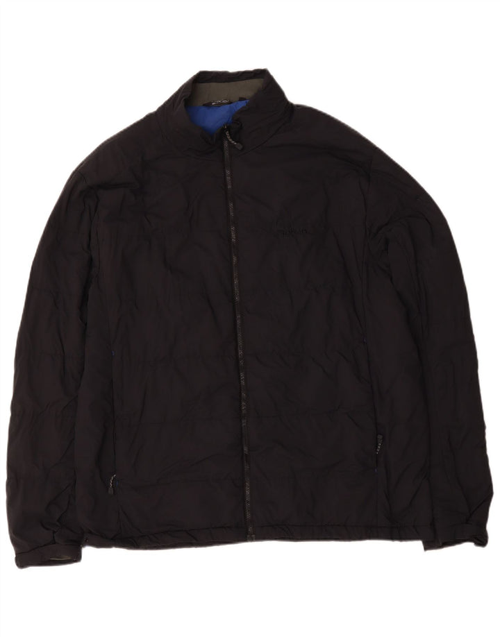 Jaqueta acolchoada masculina Rohan UK 40 grande poliamida azul marinho