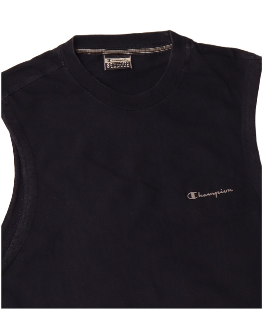 CHAMPION Mens Colete Top XL Azul Marinho