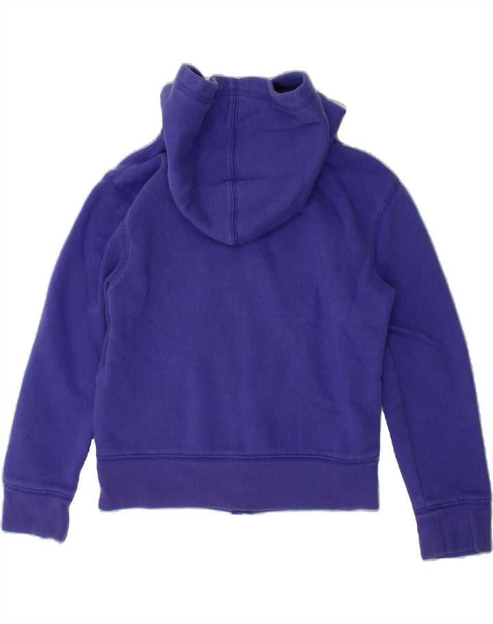 GAP Girls Graphic Zip Hoodie Sweater 6-7 Years Purple Cotton Vintage Gap and Second-Hand Gap from Messina Hembry 