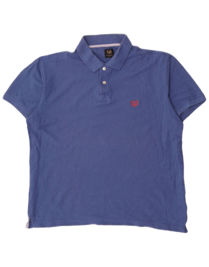 Camisa polo masculina Paul Rosen grande azul