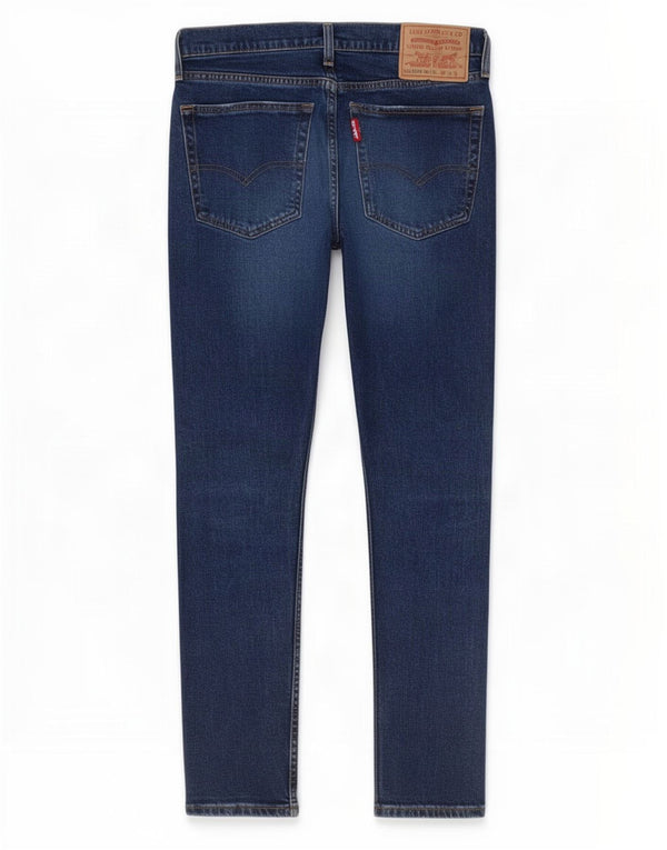 Levi's Masculino 519 Slim Jeans W32 L30 Azul Marinho Algodão
