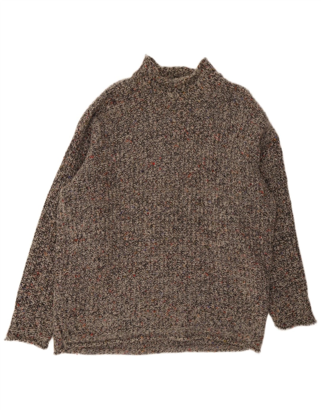Suéter masculino S. Moritz com gola tartaruga XL cinza manchado
