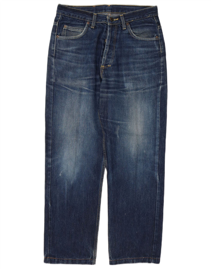 Lee Mens Chicago Straight Jeans W32 L28 Azul Algodão