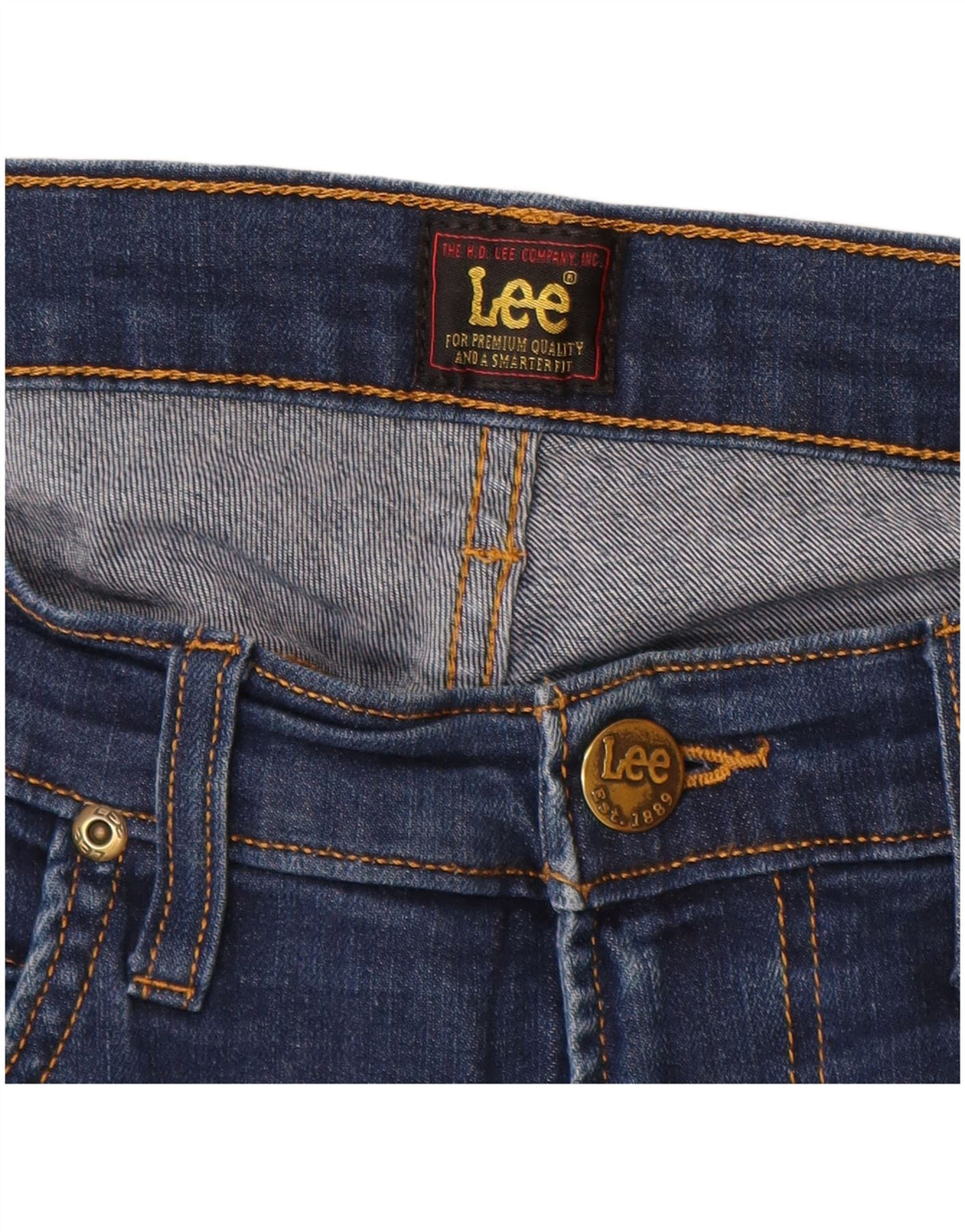 Lee Jeans Slim Feminino W30 L32 Azul