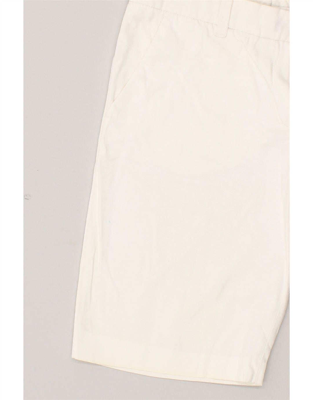 ICEBERG Womens Chino Shorts W28 Medium White Cotton Vintage Iceberg and Second-Hand Iceberg from Messina Hembry 