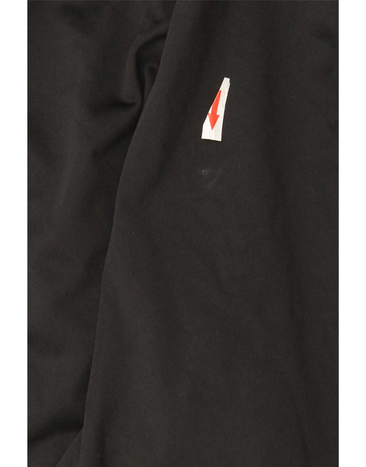 Calça de treino masculina Adidas grande poliéster preto