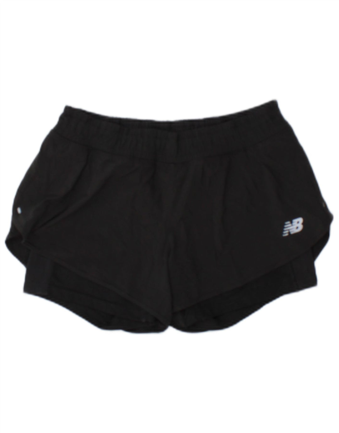 Shorts esportivos femininos New Balance UK 14 médio preto
