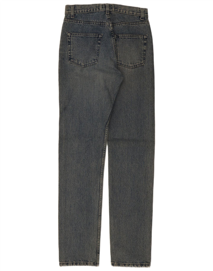 Jeans retos femininos ICEBERG W27 L32 algodão azul