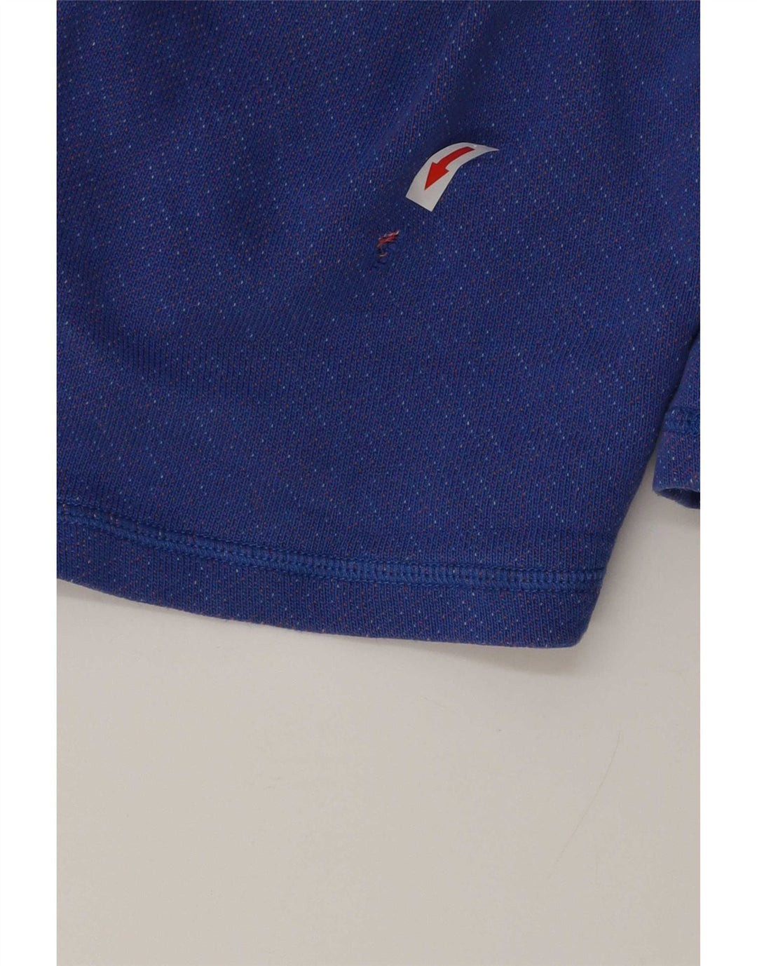 Shorts esportivos masculinos Nike médio azul manchado