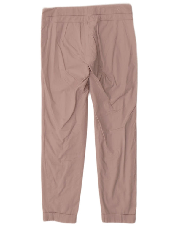 Calça feminina reta casual Zara médio W30 L27 rosa