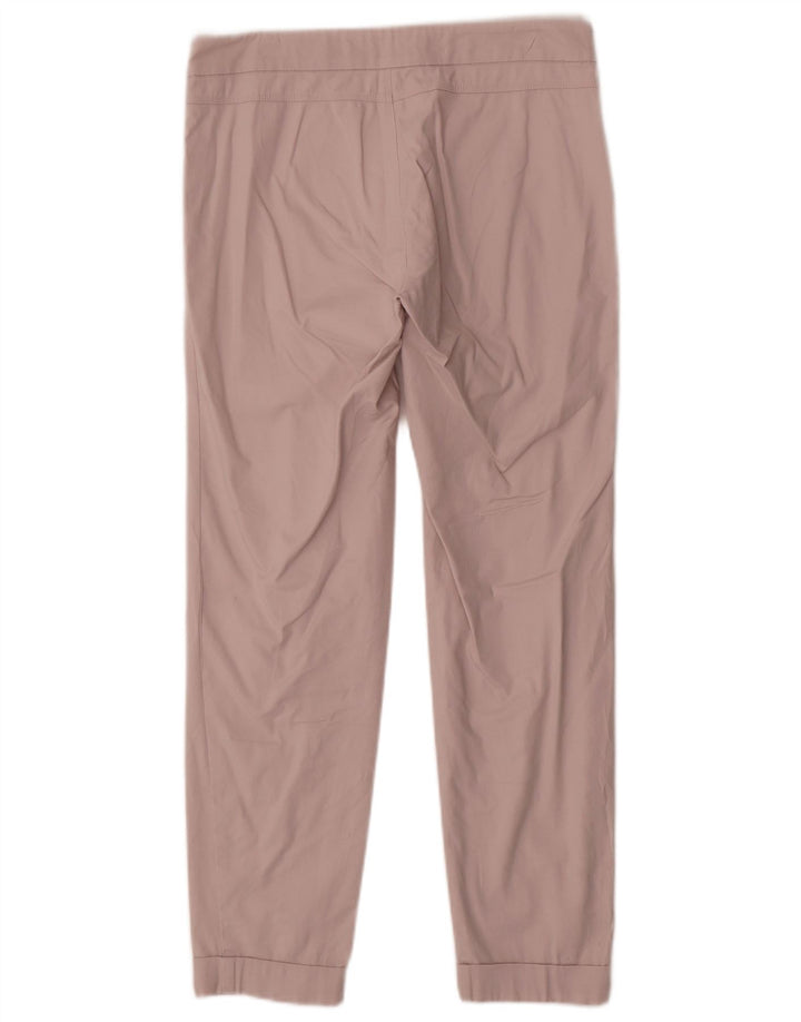 Calça feminina reta casual Zara médio W30 L27 rosa