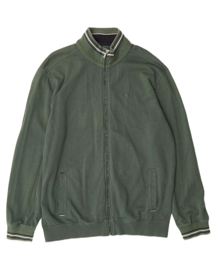 CHAMPION Jaqueta masculina de agasalho 2XL algodão verde