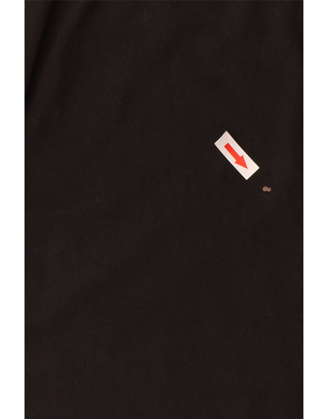 Camiseta masculina CALVIN KLEIN com estampa gráfica pequena de algodão preto