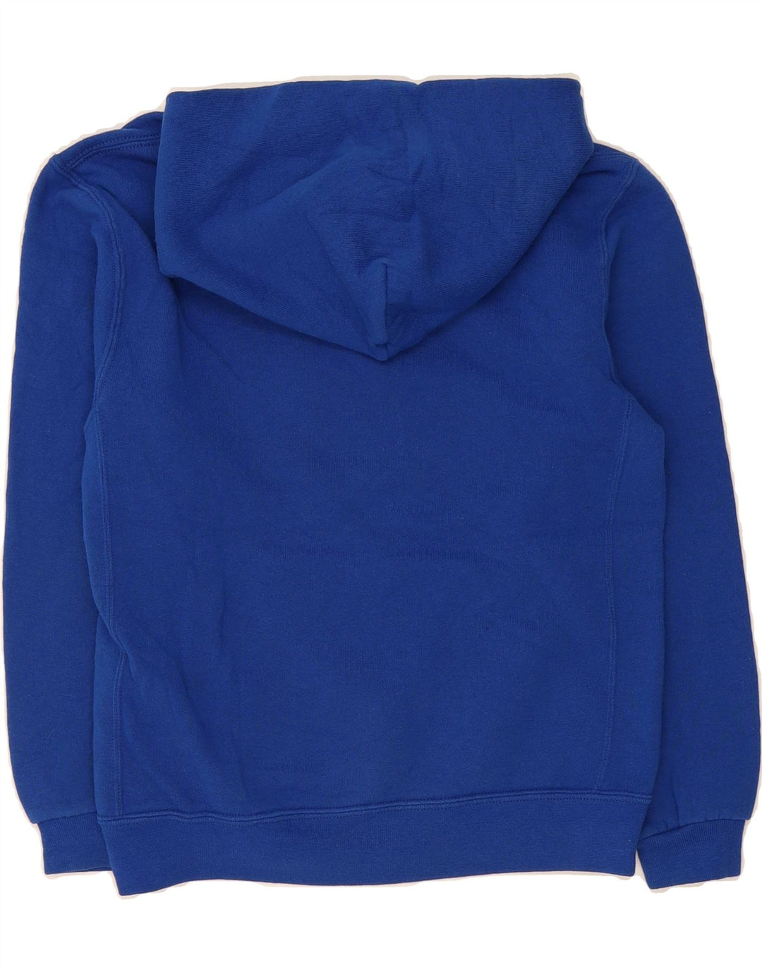 RUSSELL ATHLETIC Boys Hoodie Jumper 8-9 Years Medium Blue Cotton Vintage Russell Athletic and Second-Hand Russell Athletic from Messina Hembry 