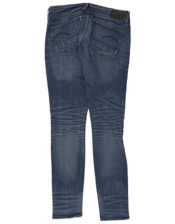 Jeans skinny feminino G-Star W30 L32 algodão azul