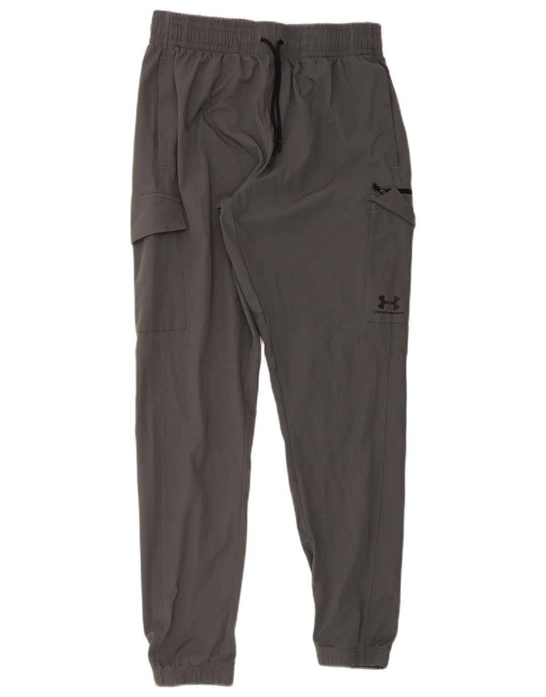 Under Armour Mens Cargo Calças de treino Joggers poliéster cinza grande