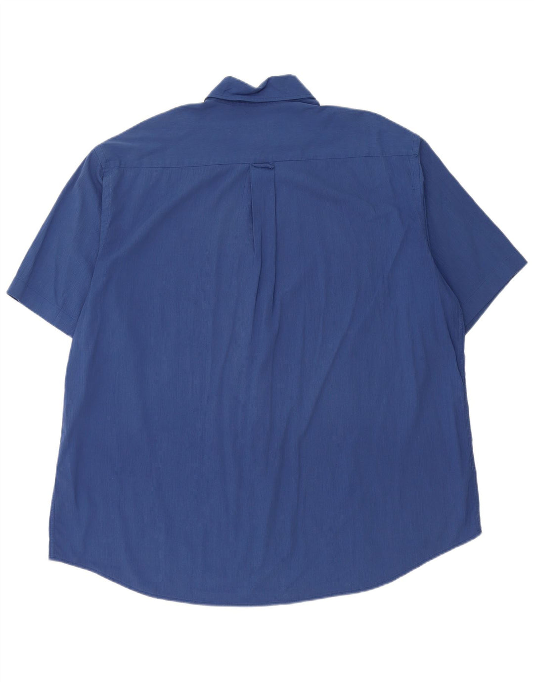 Camisa masculina de manga curta Hugo Boss 2XL modal listrado azul