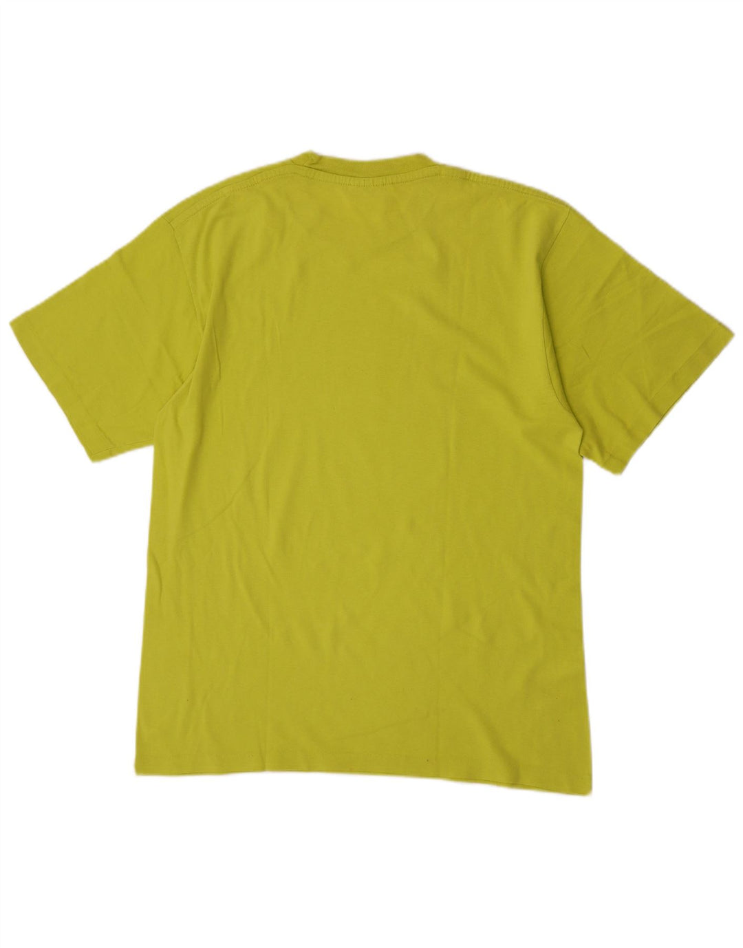 Campeão Mens Graphic T-Shirt Top Médio Algodão Verde