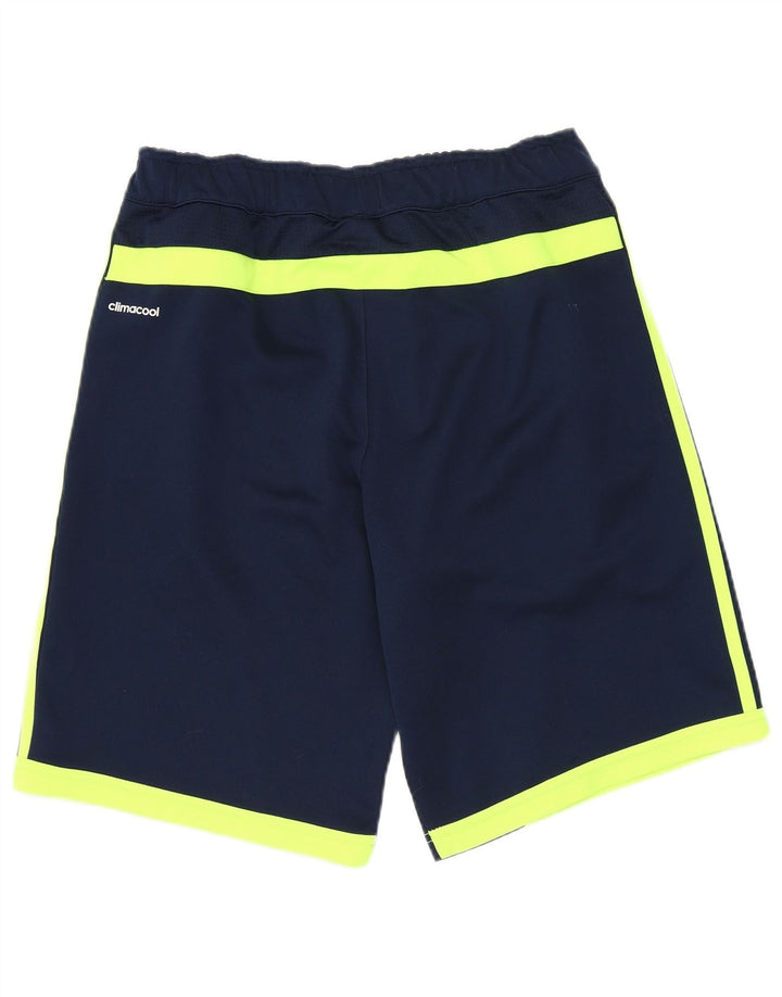 Shorts masculinos ADIDAS Climacool Sport pequenos azul marinho poliéster