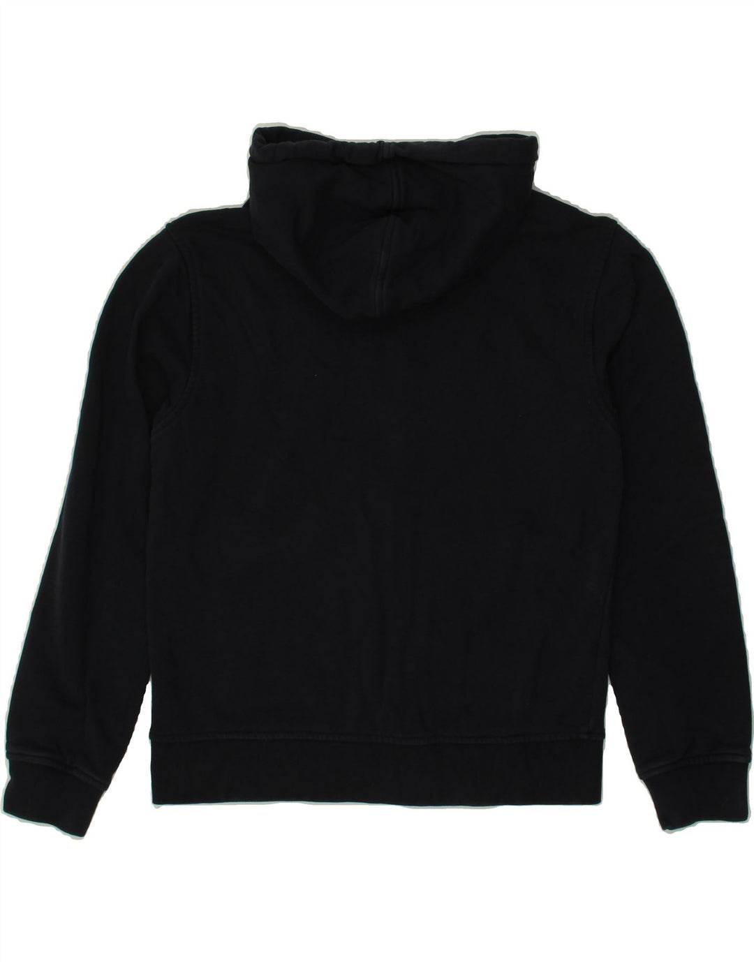 K-WAY Girls Zip Hoodie Sweater 7-8 Years Navy Blue Cotton Vintage K-Way and Second-Hand K-Way from Messina Hembry 