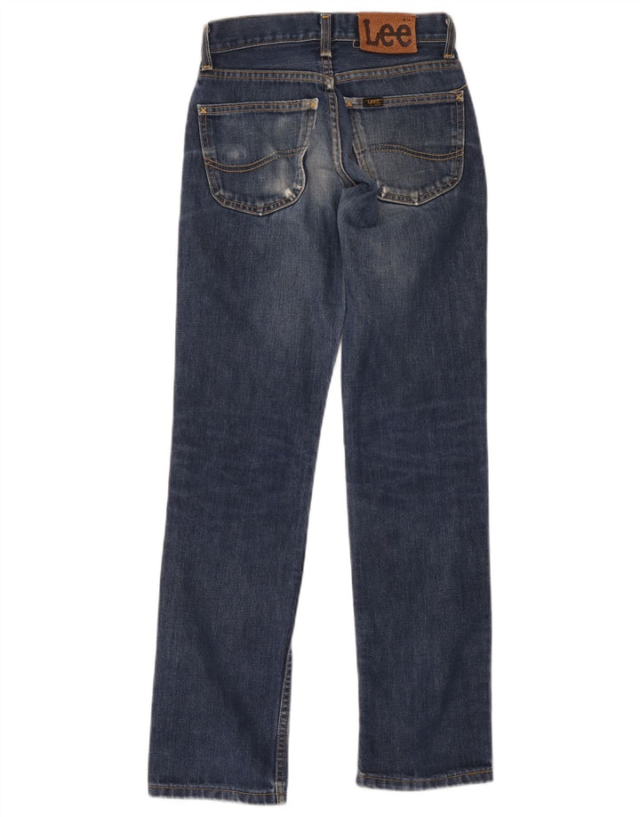 Jeans retos femininos Lee W26 L31 algodão azul