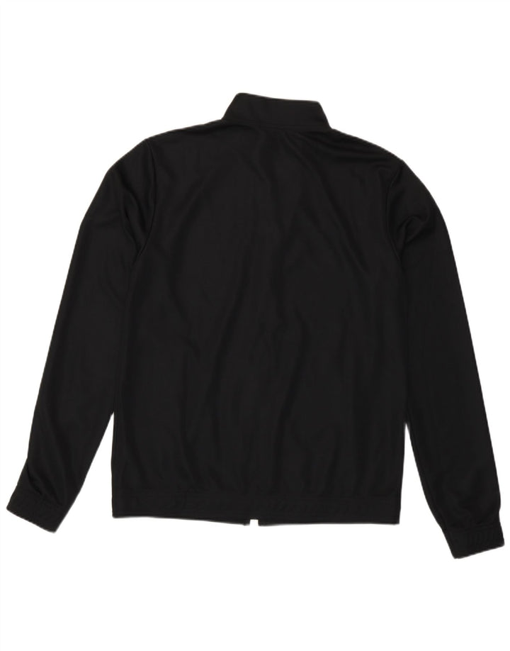 Adidas Womens Aeroready Tracksuit Top Jacket Reino Unido 12/14 Médio Preto