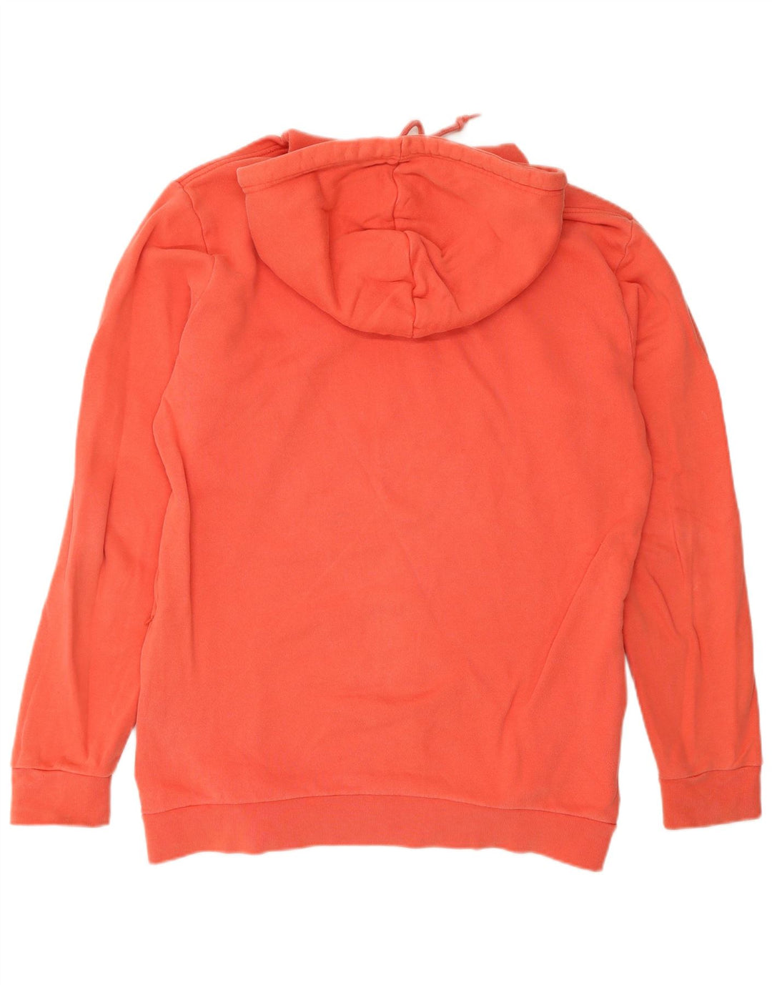 Adidas Mens Hoodie Jumper Médio Algodão Laranja