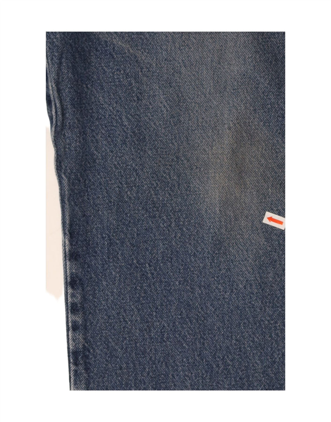 Calça jeans reta masculina WRANGLER regular fit W36 L34 algodão azul