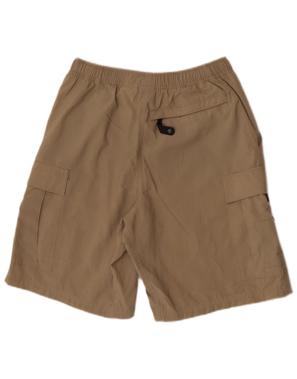 Nike Mens Cargo Shorts UK 36/38 Pequeno W29 Poliéster Bege