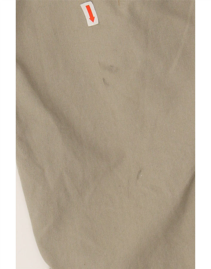 DOCKERS Calça masculina reta casual W33 L32 algodão bege