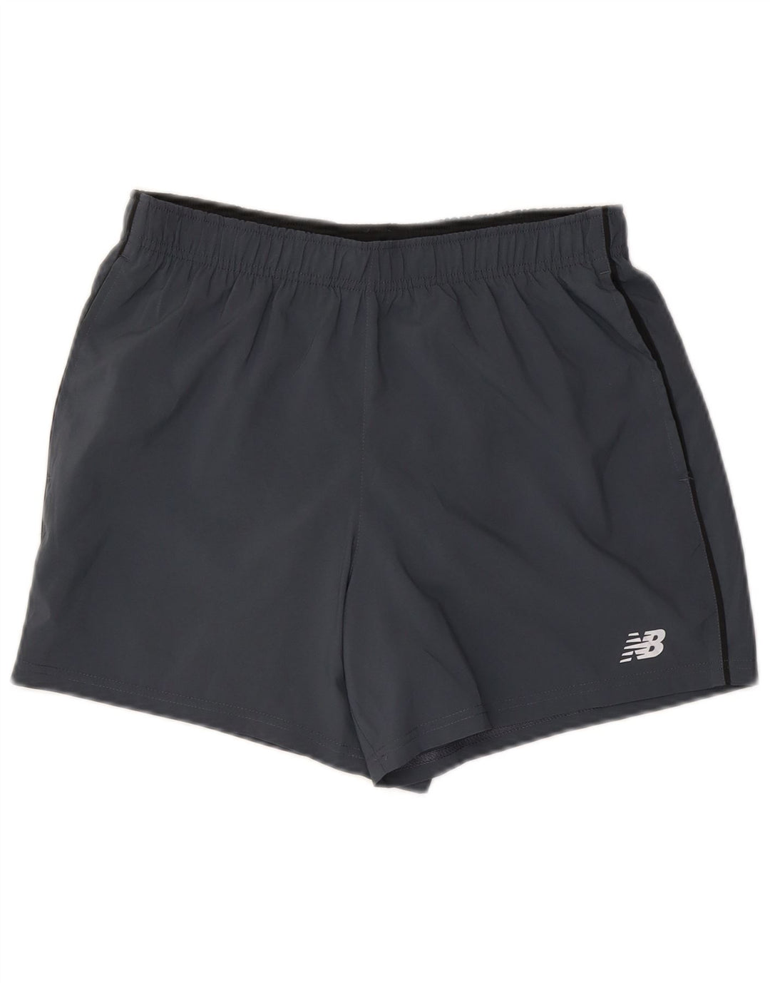 Shorts esportivos masculinos New Balance cinza médio