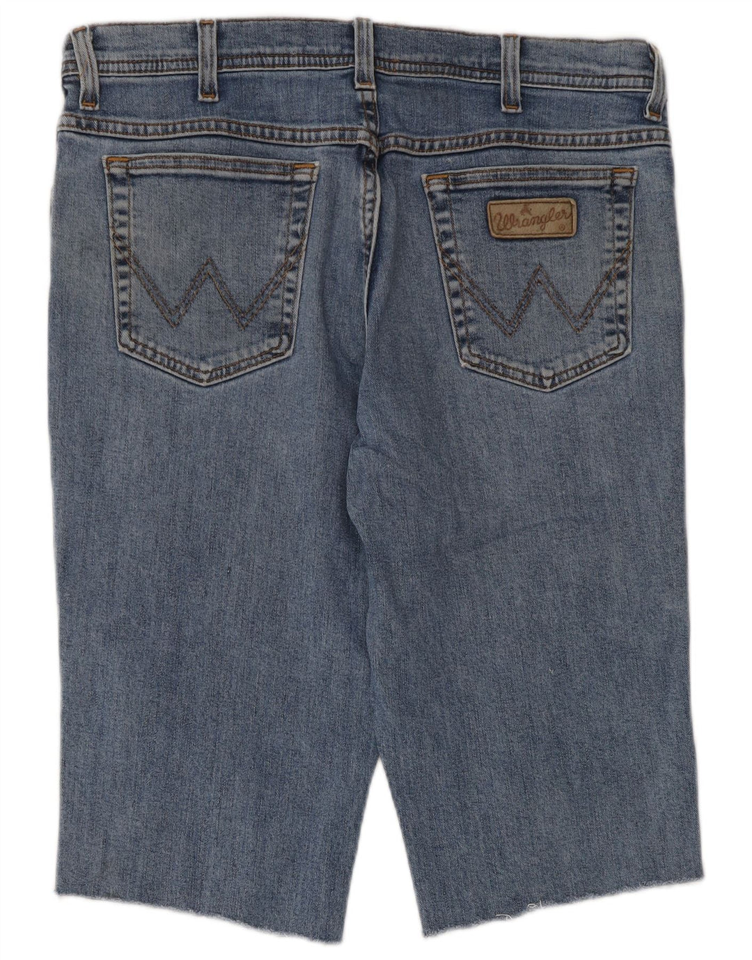 Bermuda masculina WRANGLER Texas Stretch Denim W36 grande algodão azul
