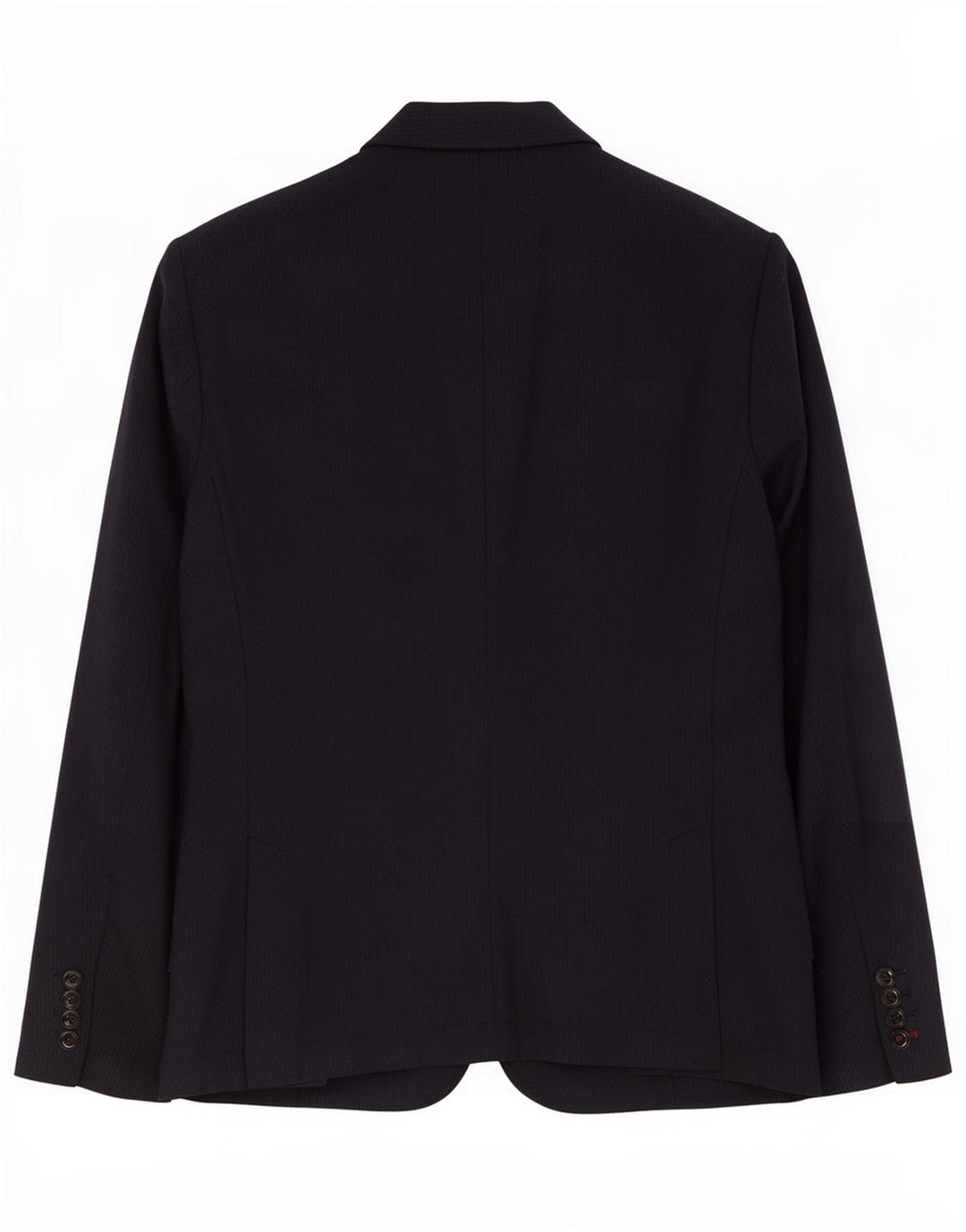 Jaqueta blazer masculina Zara com 2 botões EU 56 XL azul marinho poliéster