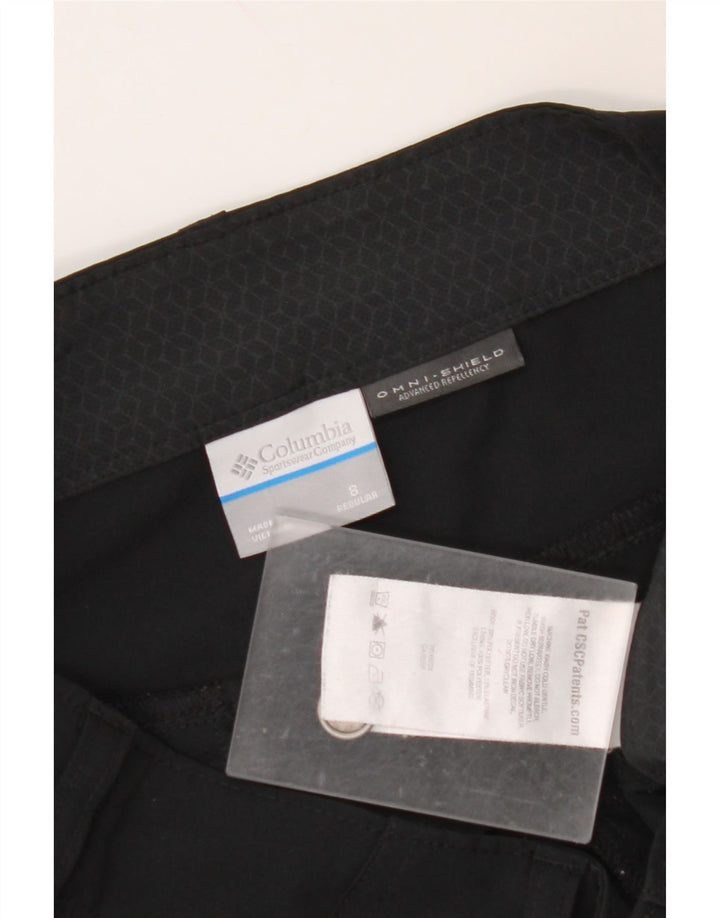 Calça feminina COLUMBIA Omni-Shield Bootcut US 8 Médio W32 L33 Preta