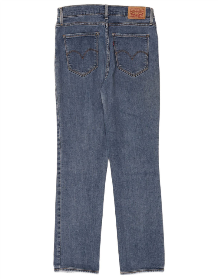 Calça jeans feminina Levi's 724 High Rise Straight W28 L28 Azul