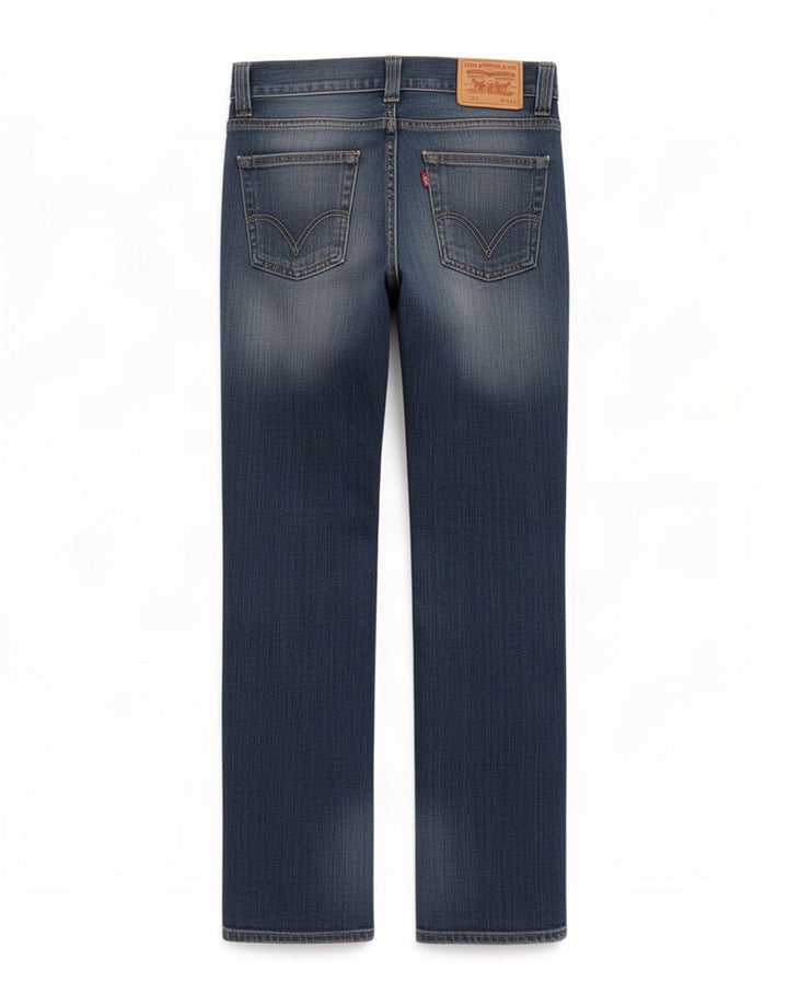 Calça jeans feminina Levi's 511 Slim W34 L32 azul algodão